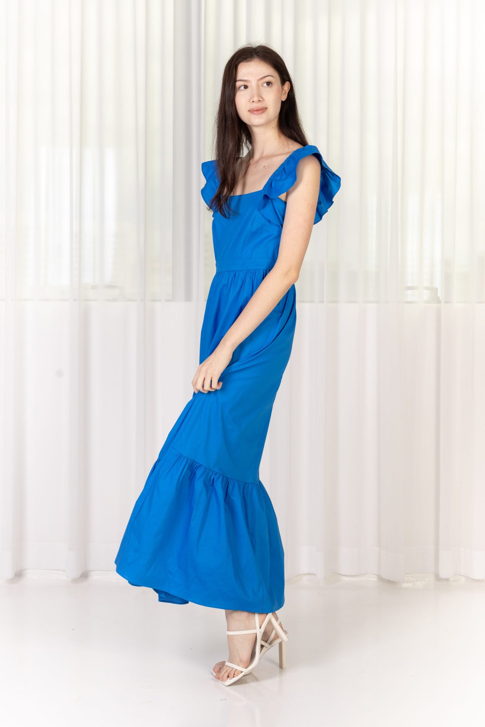 Blue dress