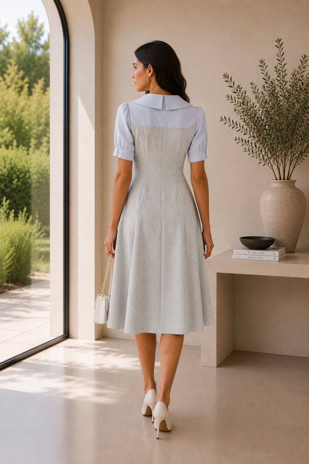 Celeste Grace Fit & Flare Dress
