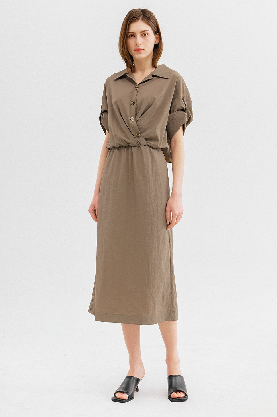 Draped Dress